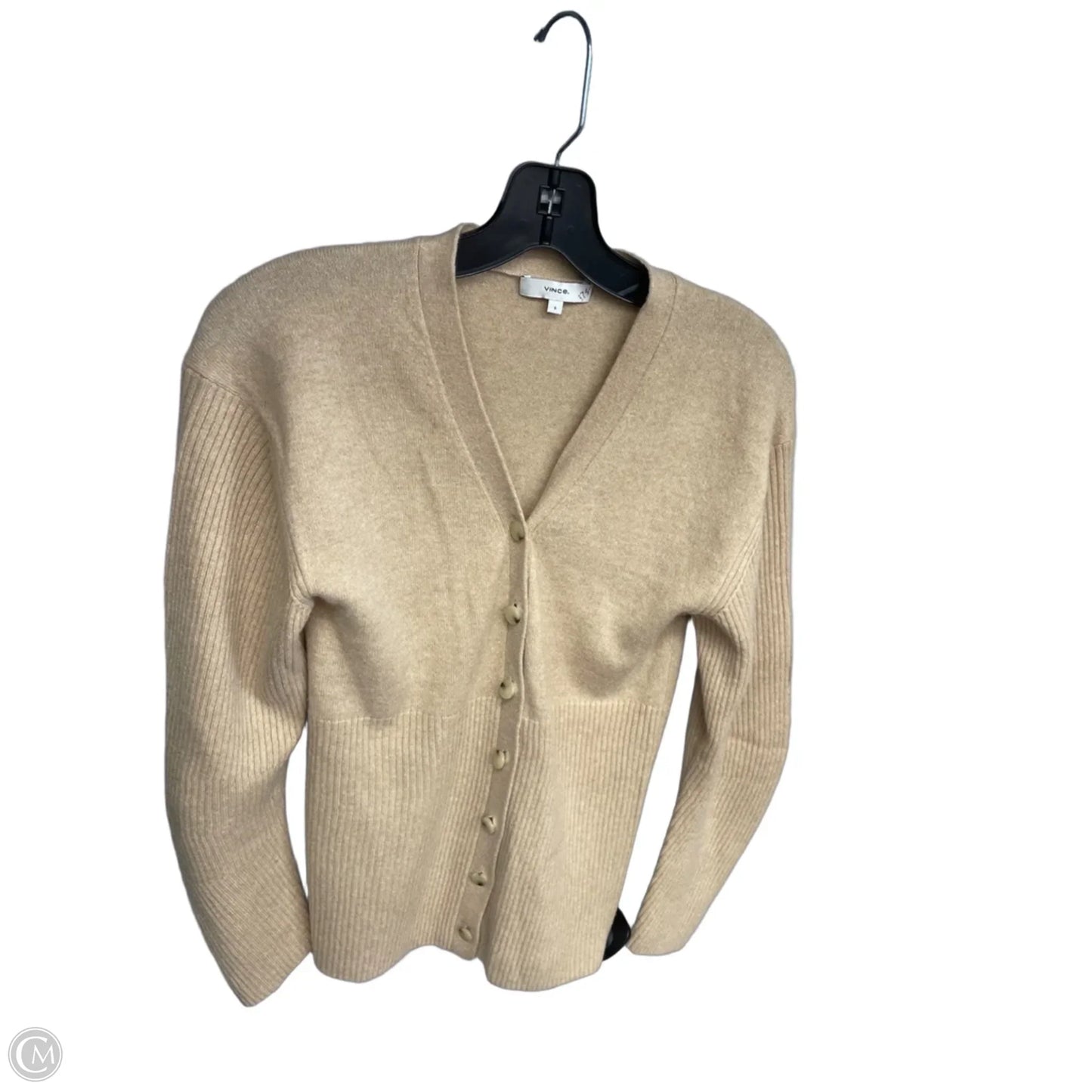 Cardigan By Vince In Tan, Size: S