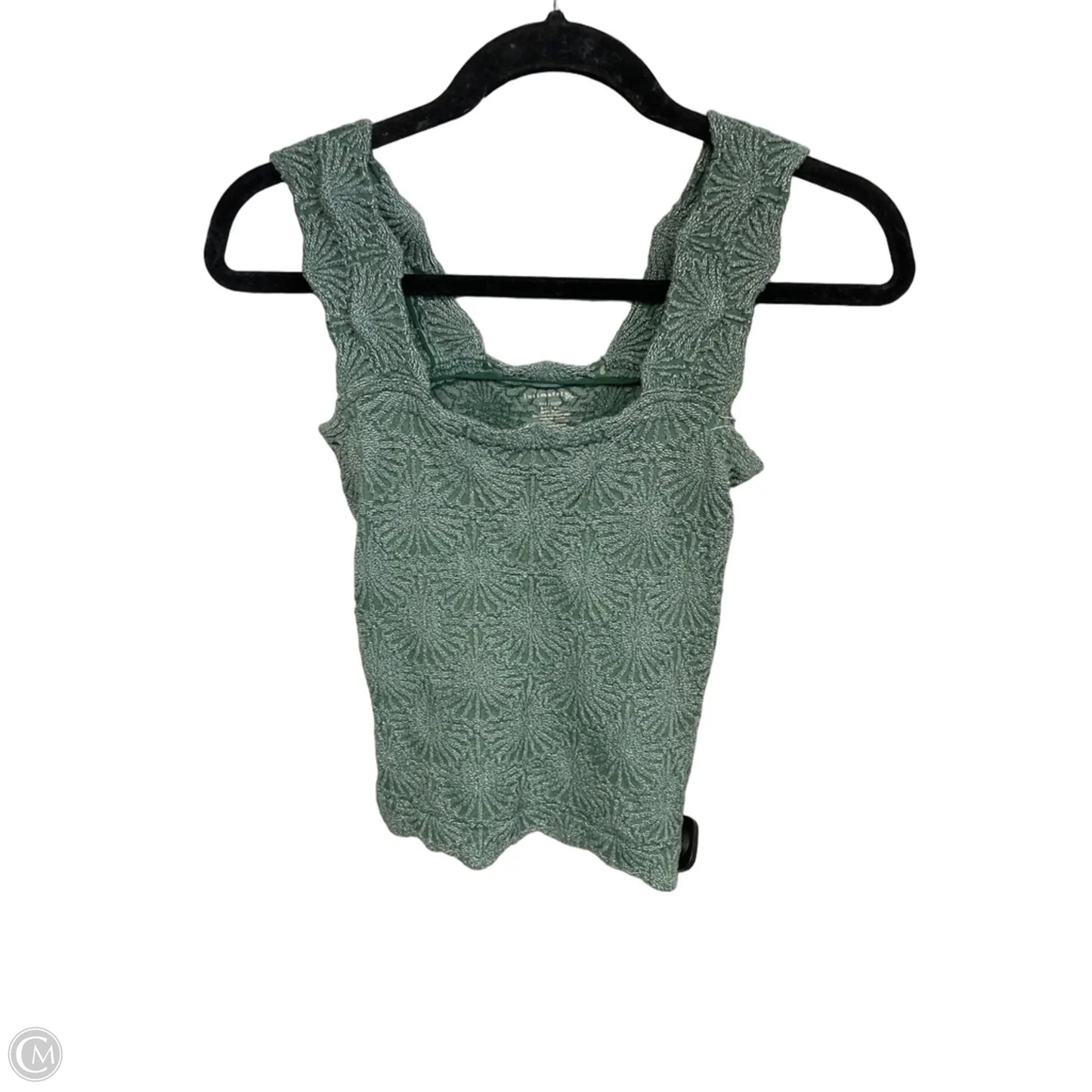 Top Sleeveless By Free People In Green, Size: M