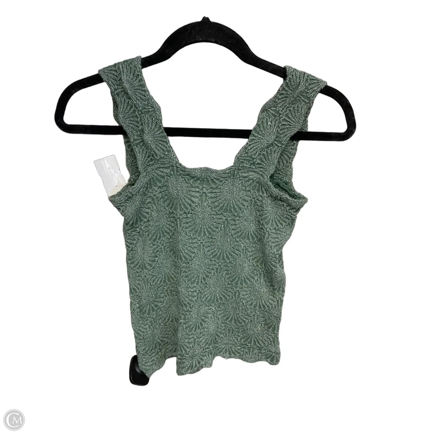 Top Sleeveless By Free People In Green, Size: M