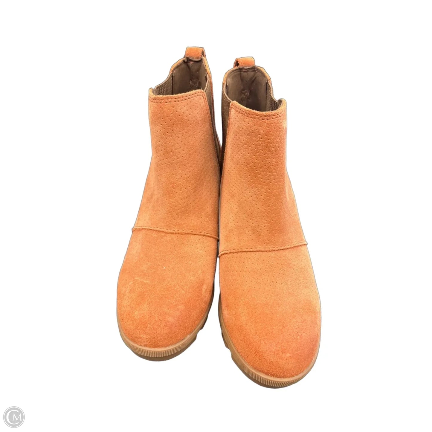 Boots Ankle Heels By Sorel In Orange, Size: 8