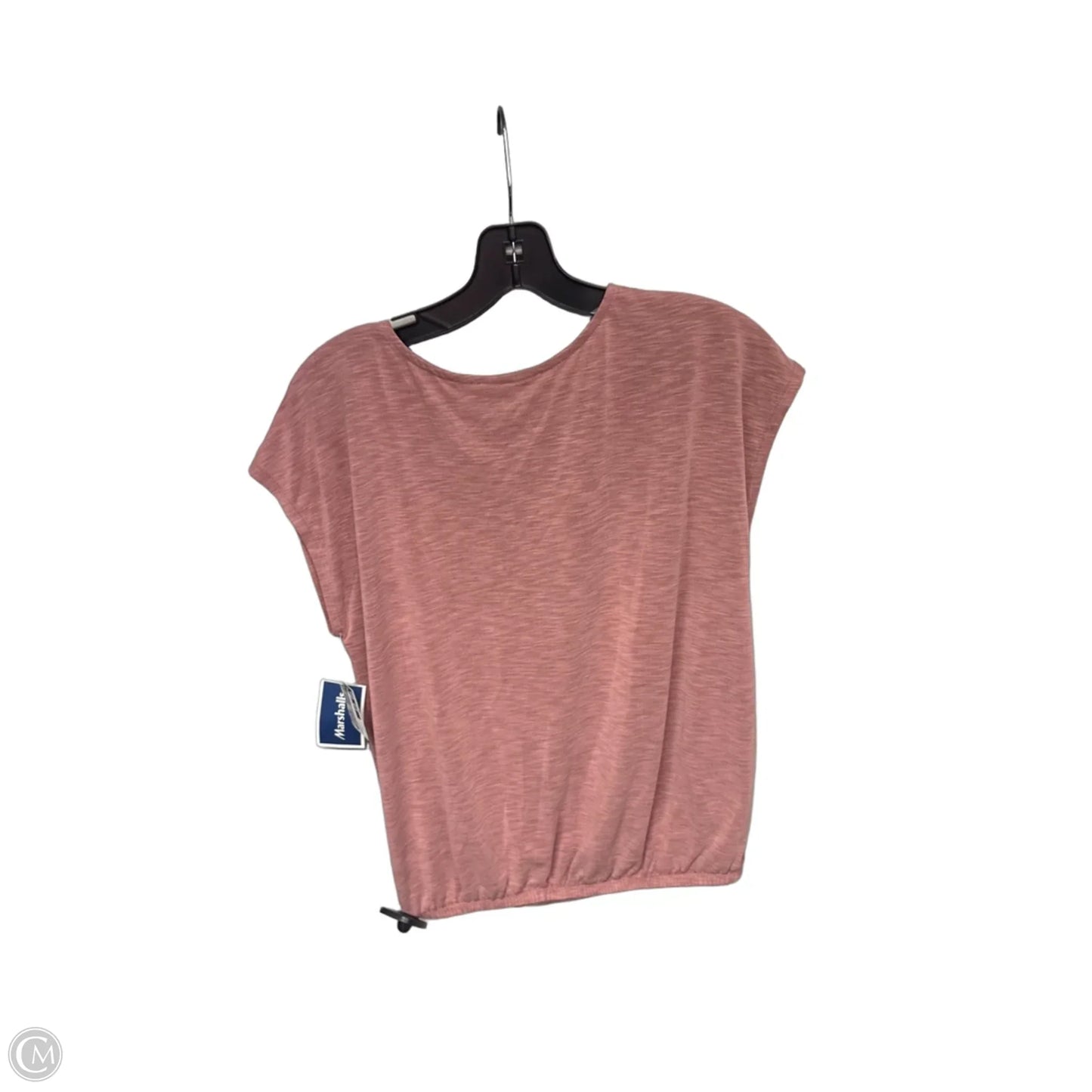 Top Short Sleeve By Green Envelope In Orange, Size: S