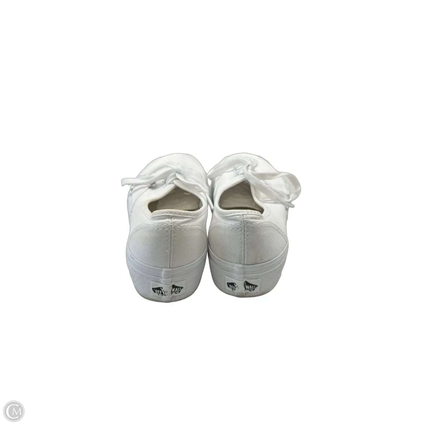 Shoes Sneakers By Vans In White, Size: 8