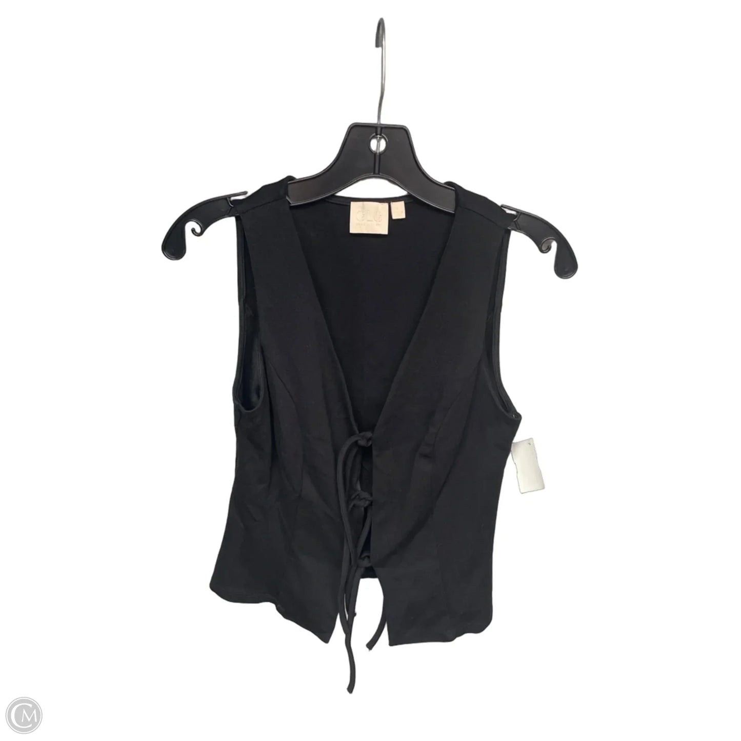 Top Sleeveless By Good Luck Gem In Black, Size: L