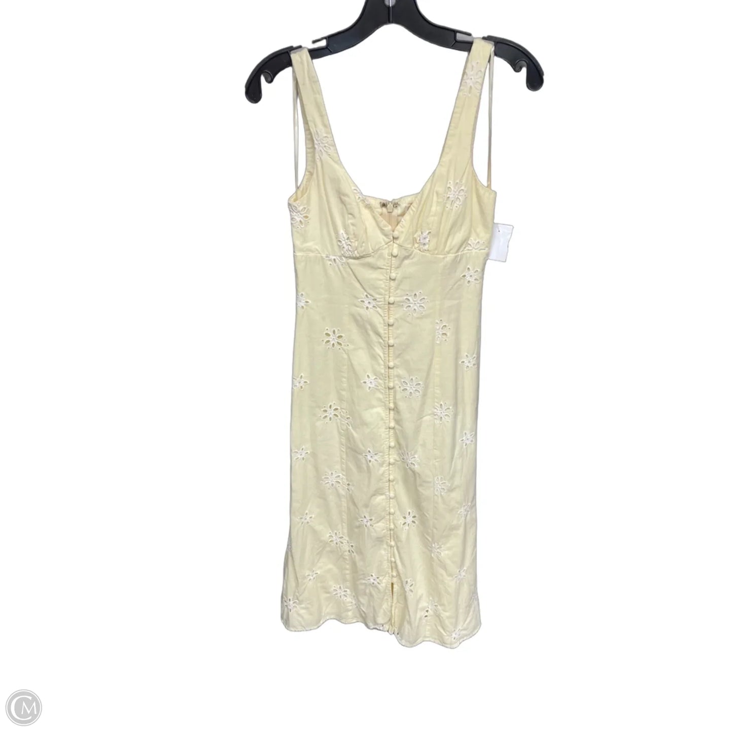 Dress Casual Maxi By Aqua In Yellow, Size: Xxs