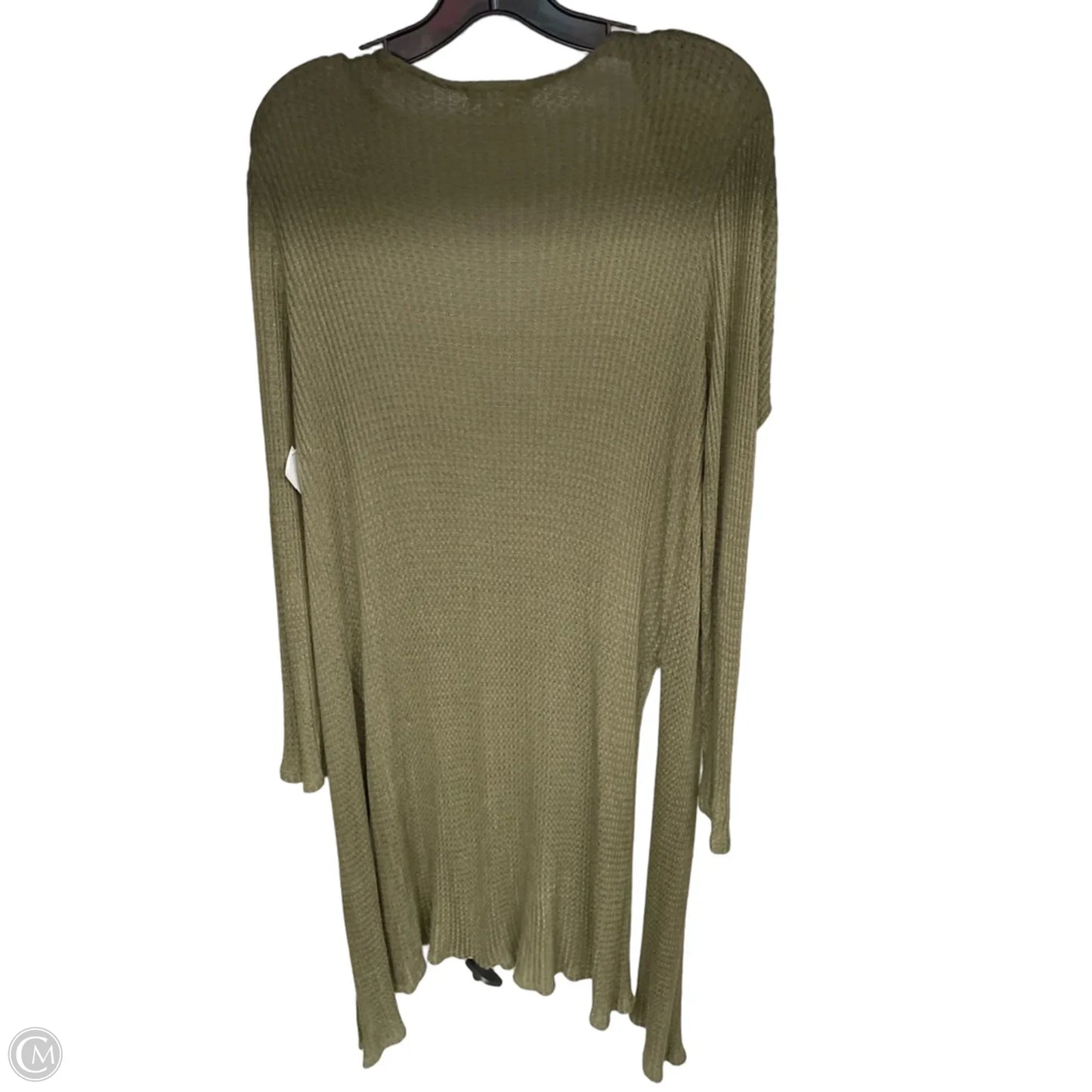 Cardigan By Clothes Mentor In Green, Size: M