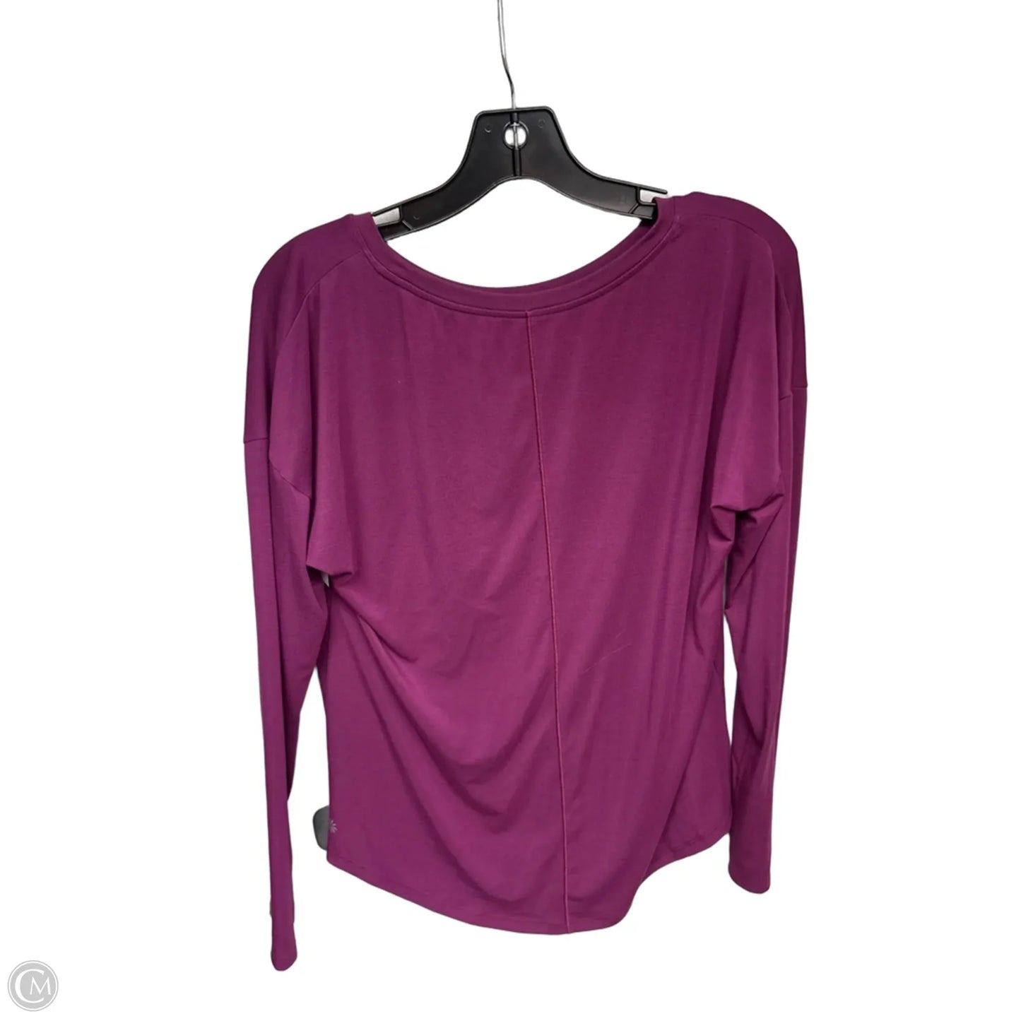 Athletic Top Long Sleeve Crewneck By Athleta In Purple, Size: S