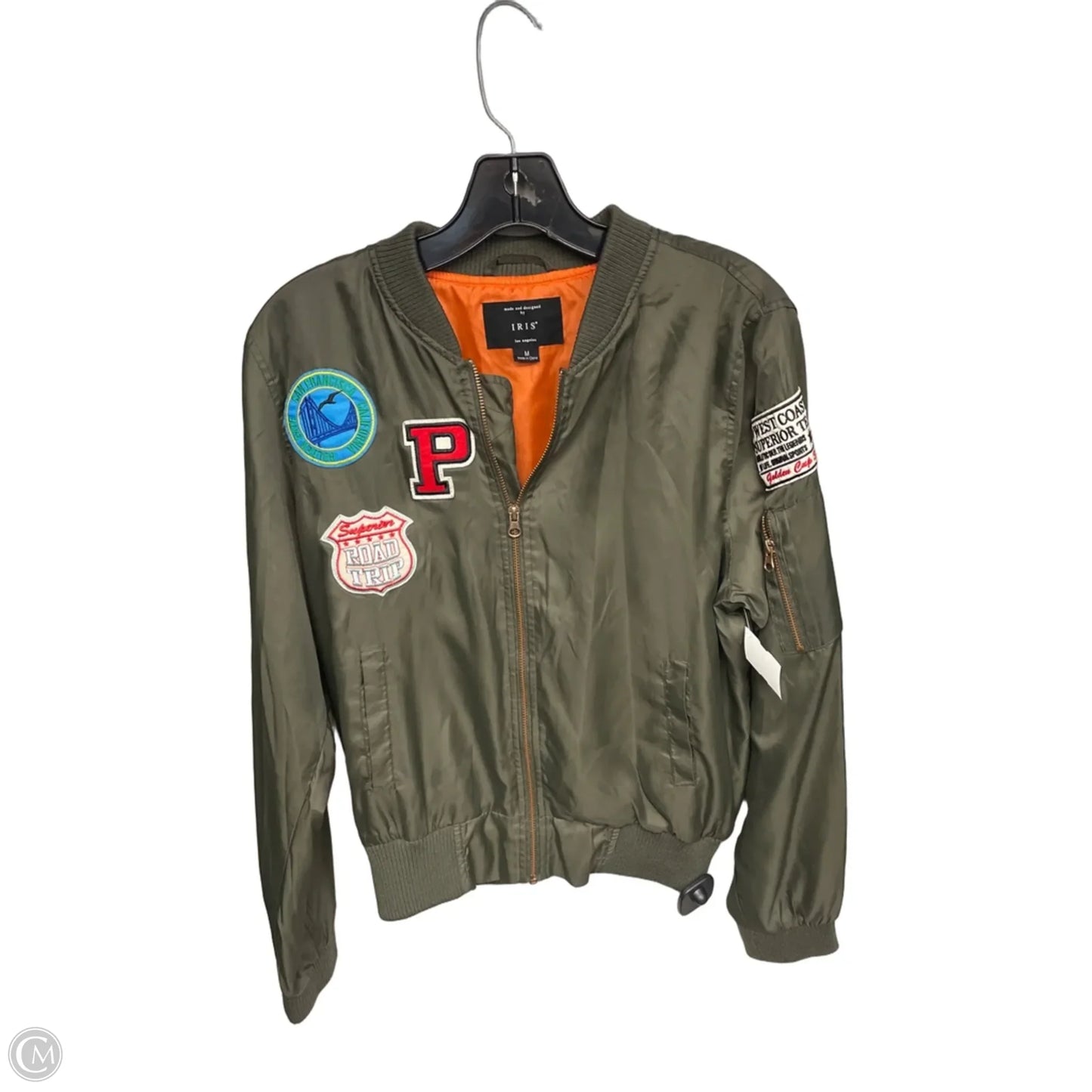 Jacket Other By Iris In Green, Size: M
