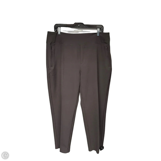 Athletic Pants By Athleta In Brown, Size: 16