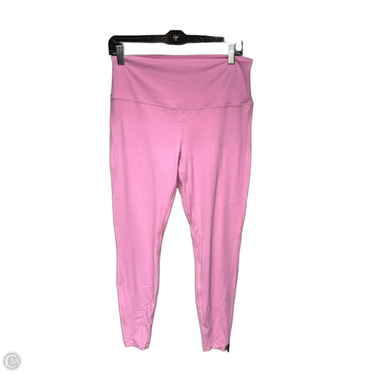 Athletic Leggings By Lululemon In Pink, Size: 12