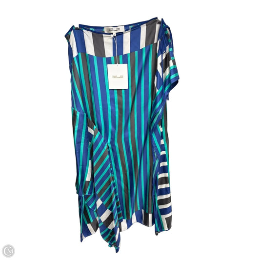 Skirt Designer By Diane Von Furstenberg In Blue & Green, Size: 12