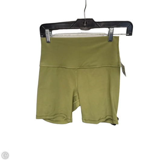 Athletic Shorts By Lululemon In Green, Size: 6