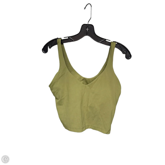 Athletic Tank Top By Lululemon In Green, Size: 10