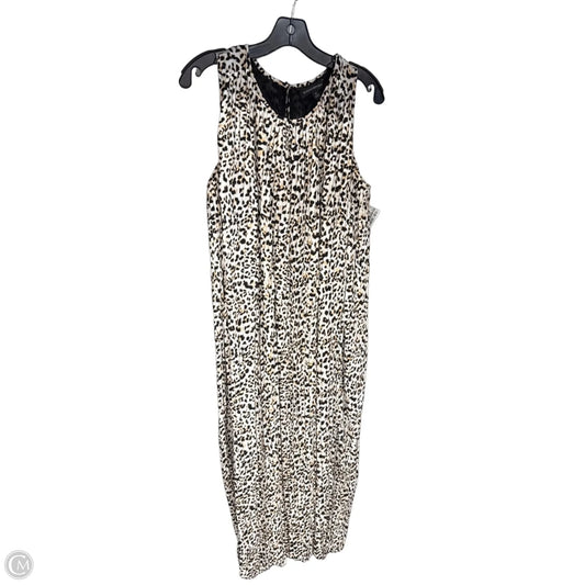 Dress Casual Maxi By Banana Republic In Animal Print, Size: M