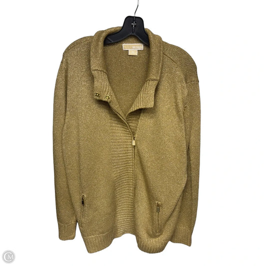 Sweater By Michael By Michael Kors In Gold, Size: 2x