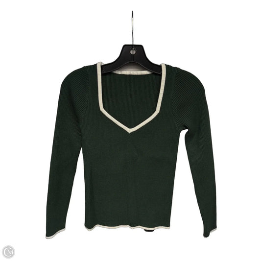 Sweater By Commense In Green, Size: M