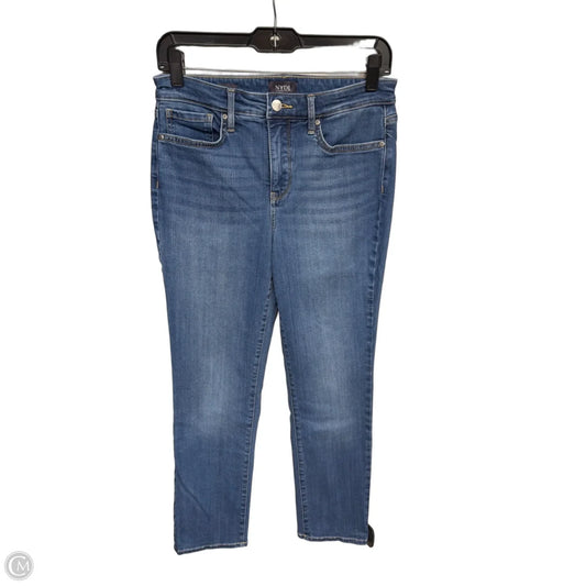 Jeans Straight By Not Your Daughters Jeans In Blue Denim, Size: 6