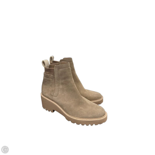 Boots Ankle Heels By Dolce Vita In Tan, Size: 7.5