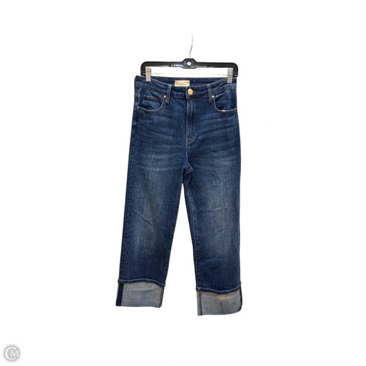 Jeans Wide Leg By Kut In Blue Denim, Size: 0