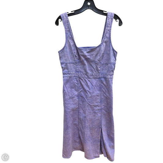 Dress Casual Midi By Clothes Mentor In Purple, Size: 8