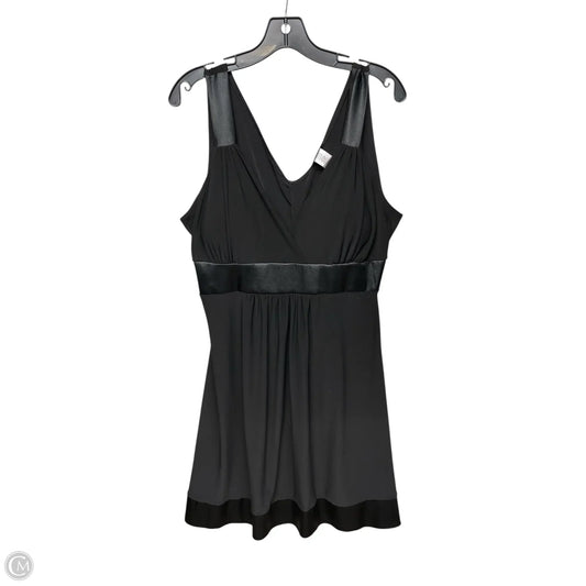 Dress Party Short By Clothes Mentor In Black, Size: Xxl