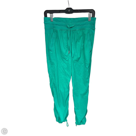 Athletic Pants By Lululemon In Green, Size: 6
