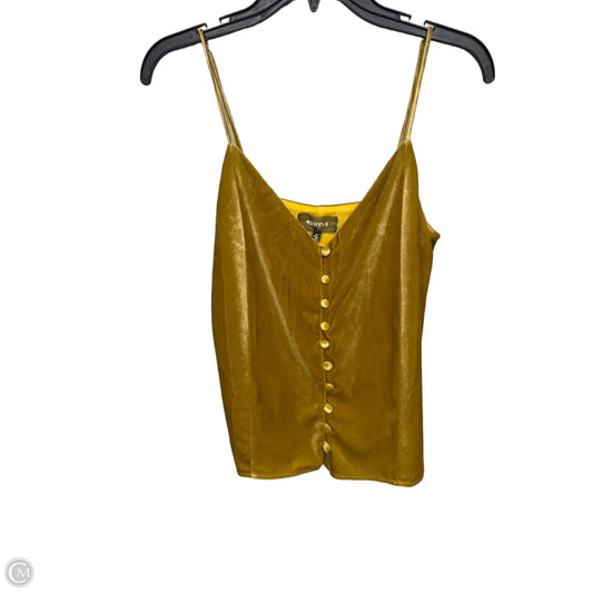 Top Sleeveless By 4s13nna In Yellow, Size: M