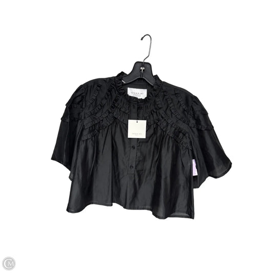 Top Short Sleeve By Cma In Black, Size: S