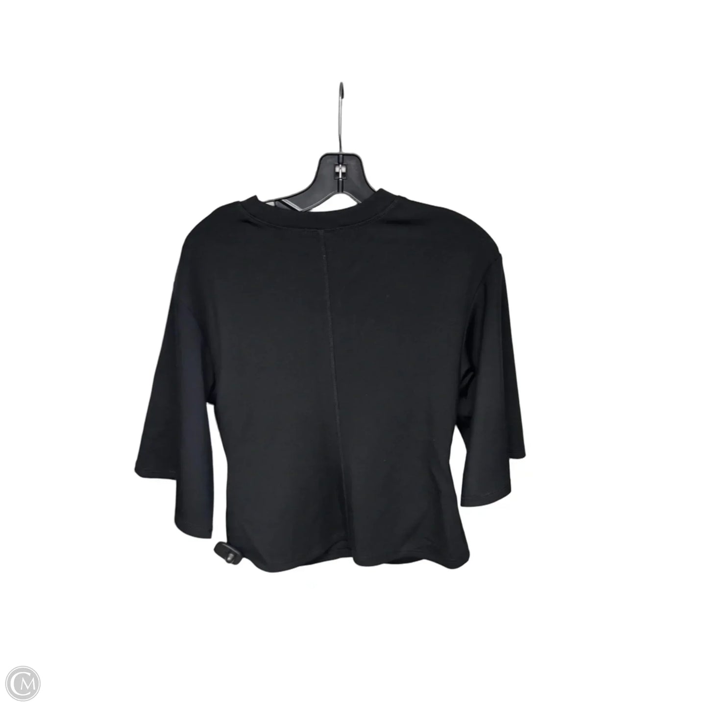 Top 3/4 Sleeve By Evereve In Black, Size: S