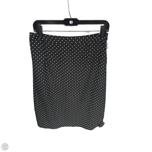 Skirt Midi By Who What Wear In Polkadot Pattern, Size: 6