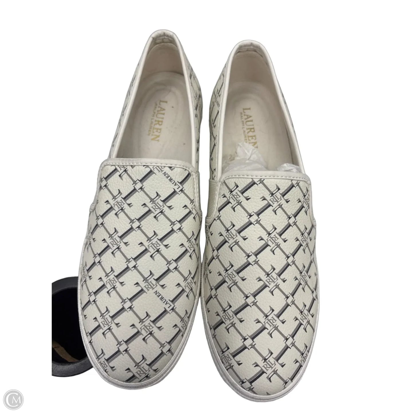 Shoes Flats By Lauren By Ralph Lauren In White, Size: 9.5