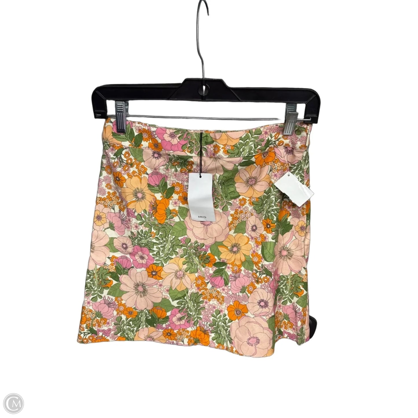 Skirt Mini & Short By Mng In Floral Print, Size: S