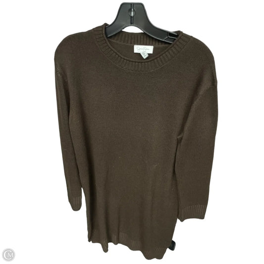 Dress Sweater By Jessica Simpson In Brown, Size: M