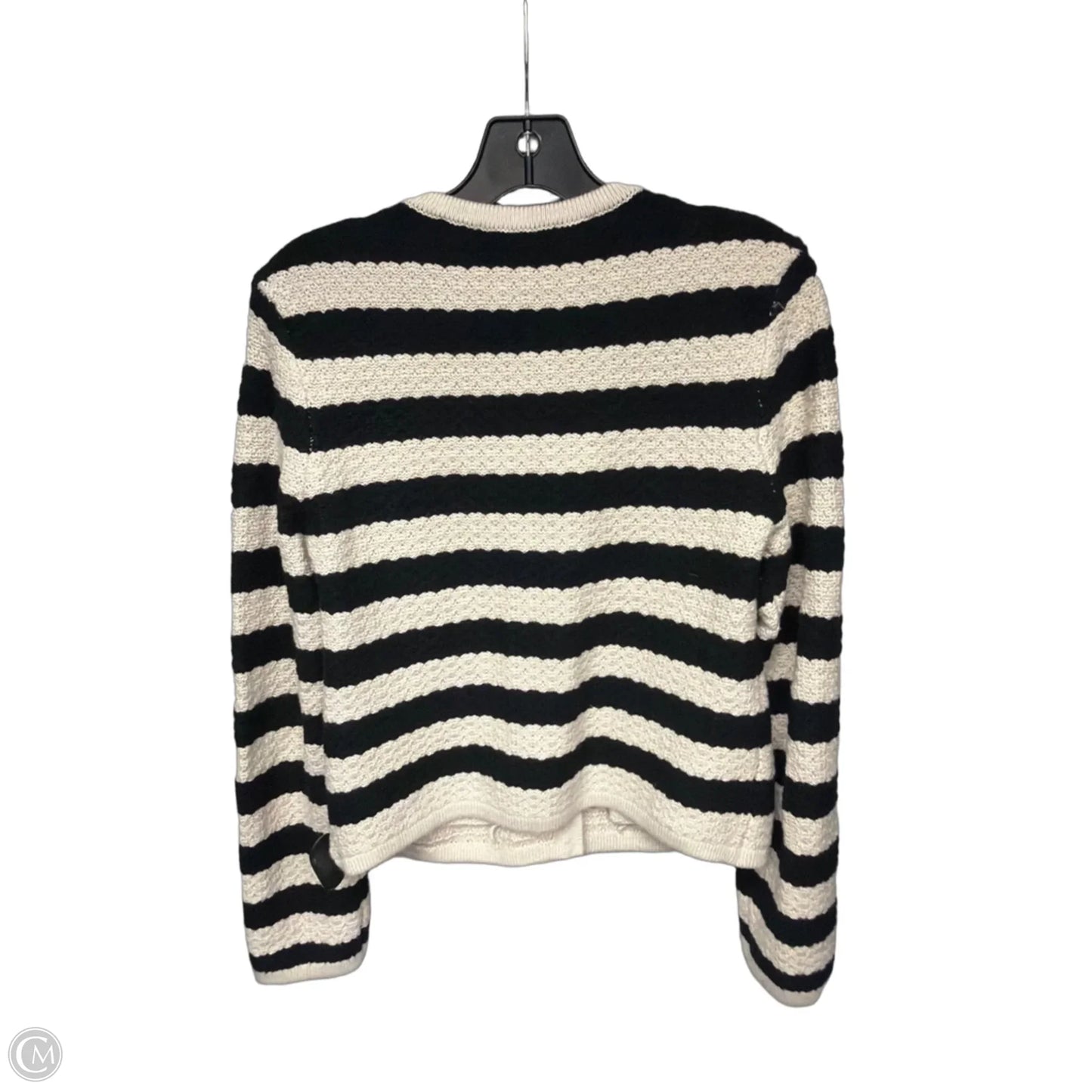 Cardigan By Abercrombie And Fitch In Striped Pattern, Size: M