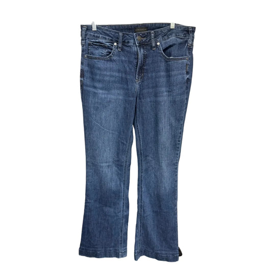Jeans Boot Cut By Silver In Blue Denim, Size: 14