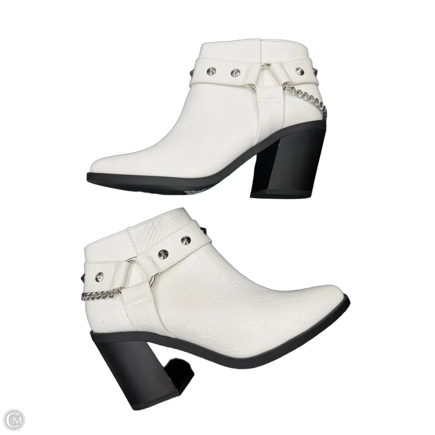 Boots Ankle Heels By Matisse In White, Size: 7