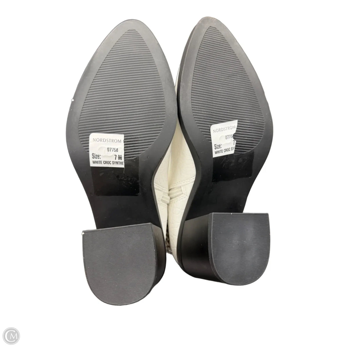 Boots Ankle Heels By Matisse In White, Size: 7