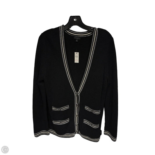 Cardigan By Talbots In Black, Size: Xl
