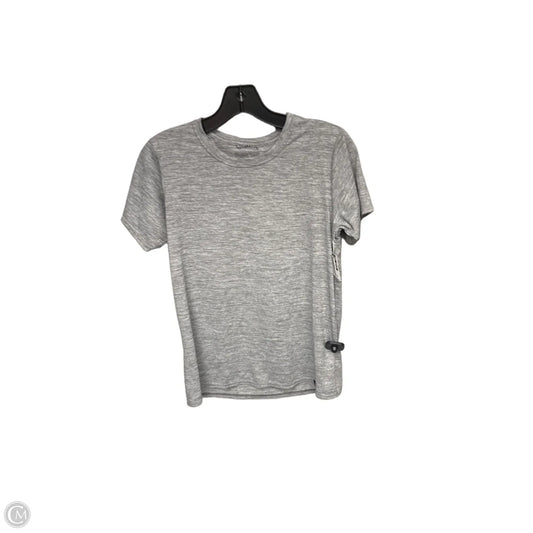 Athletic Top Short Sleeve By Patagonia In Grey, Size: S