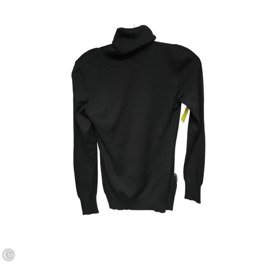 Top Long Sleeve By Banana Republic In Black, Size: S