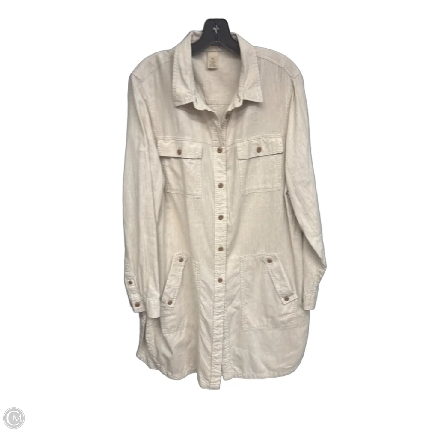 Dress Casual Midi By Duluth Trading In Tan, Size: Xl