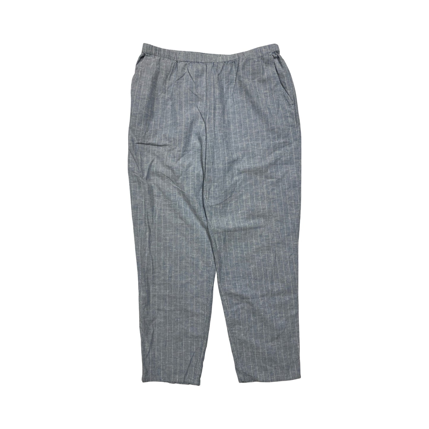 Pants Designer By Eileen Fisher In Blue, Size:M