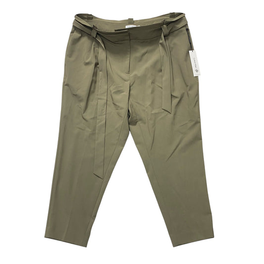 Pants Dress By Calvin Klein In Green, Size:18