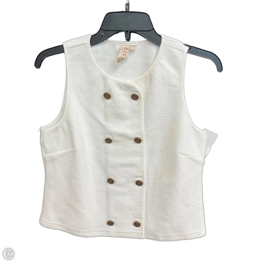 Blouse Sleeveless By Dolan Left Coast In White, Size: S