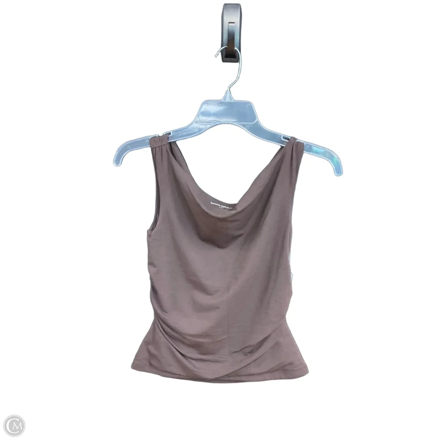 Top Sleeveless By Banana Republic In Brown, Size: Xs