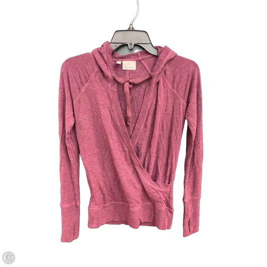 Athletic Sweatshirt Hoodie By Athleta In Red, Size: Xxs
