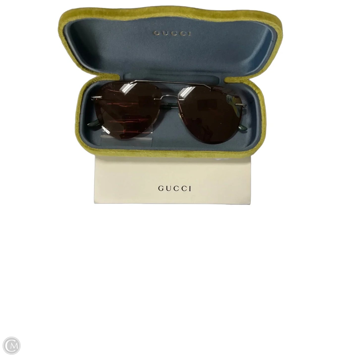 Sunglasses Luxury Designer By Gucci, Size: