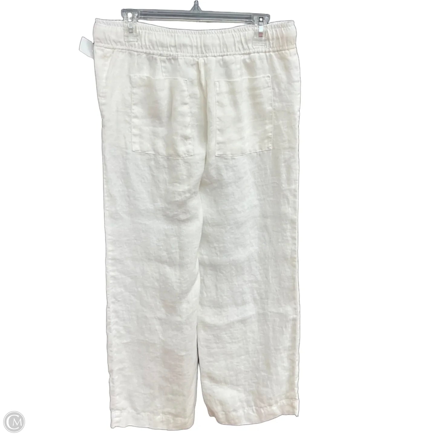 Pants Linen By Loft In White, Size: 4