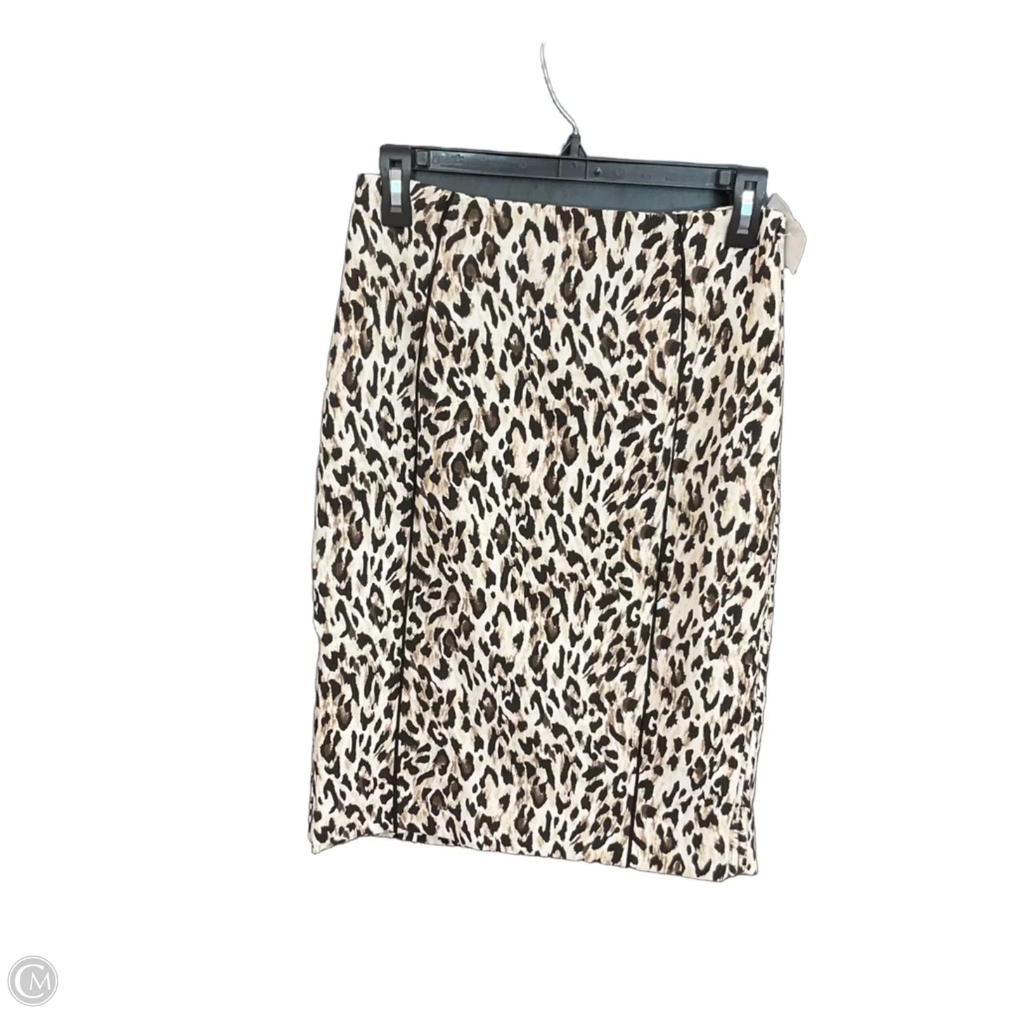 Skirt Midi By White House Black Market In Animal Print, Size: 2