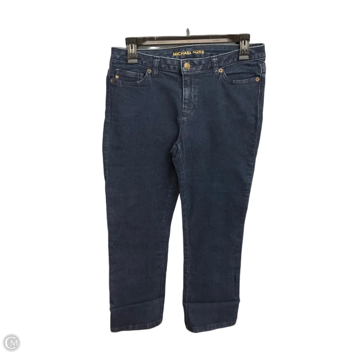 Jeans Designer By Michael Kors In Blue Denim, Size: 4