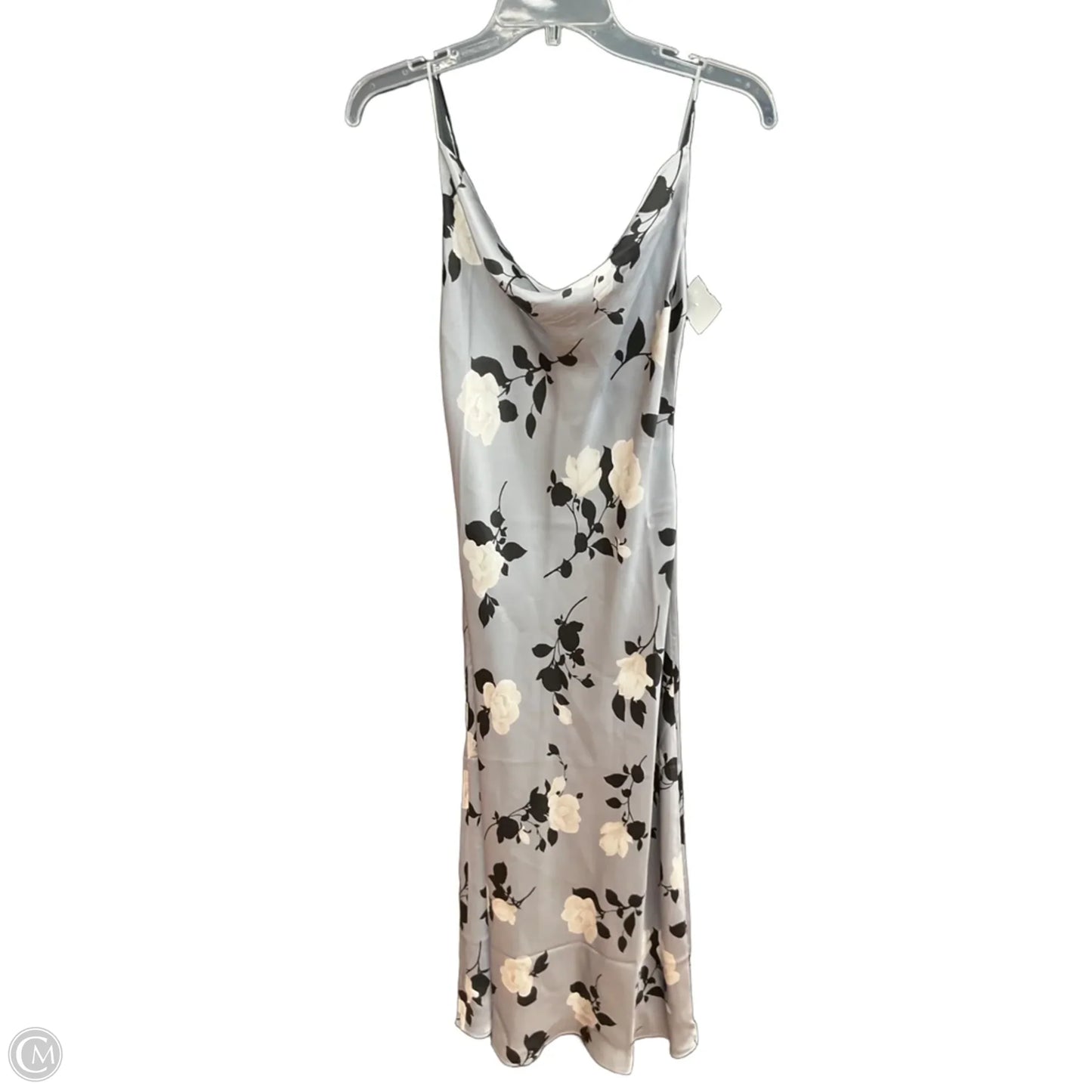 Dress Casual Maxi By Ann Taylor In Grey, Size: 0